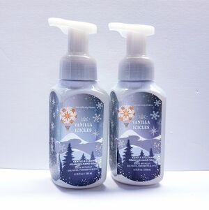 Bath & Body Works VANILLA ICICLES Gentle & Clean Foaming Hand Soap (2 pcs)